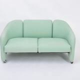 Italian Mid-Century Modern Two-Seater Sofa by Eugenio Gerli for Tecno, 1966