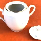 1920s Porcelain Sugar Bowl Frédéric Legrand Limoges France