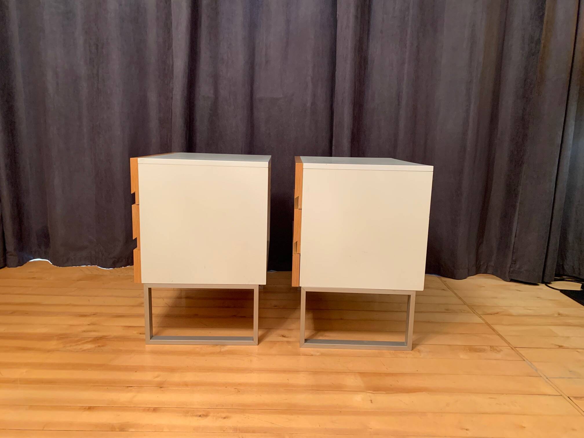 Set of two Interlübke chests of drawers, Germany, 1970s.