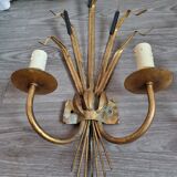 Reed wall lamps Circa 1950