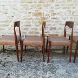 Scandinavian teak chairs