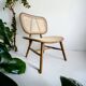Retro rattan chair / armchair / single seat