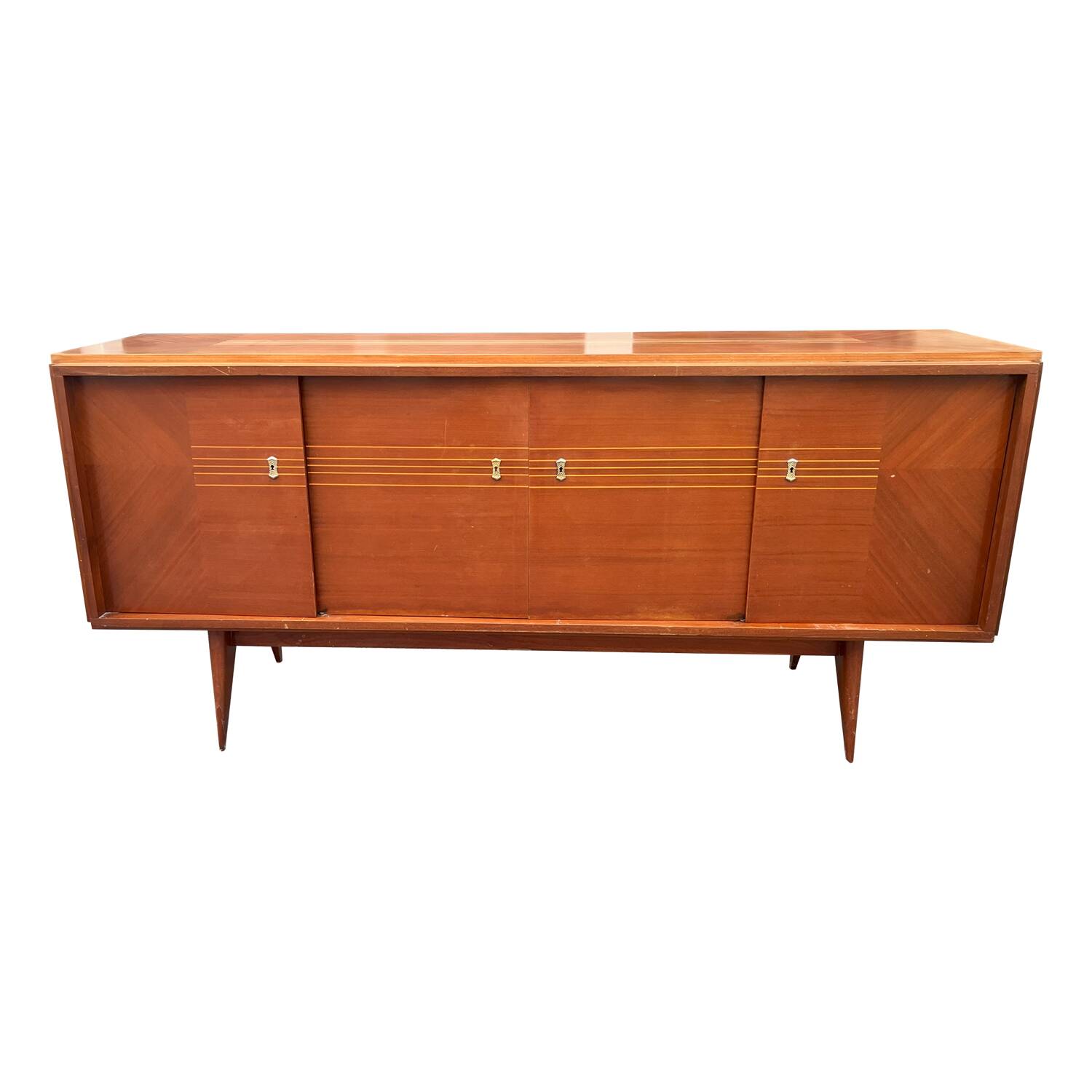 Large solid wood sideboard