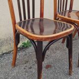 Set of 4 Baumann bistro chairs