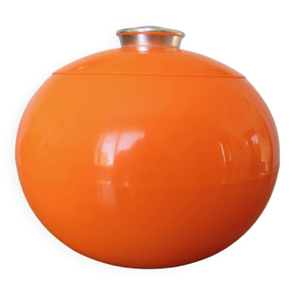 70s orange ice bucket