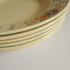 Set of 6 hollow plates Badonvillers chavillé vintage