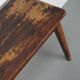 Vintage French Rustic Farmhouse Pine Side Table or Desk, 1950s