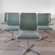 Suite de 6 chaises pivotantes Roche Bobois, 70's