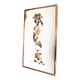 African painting in marquetry of butterfly wings