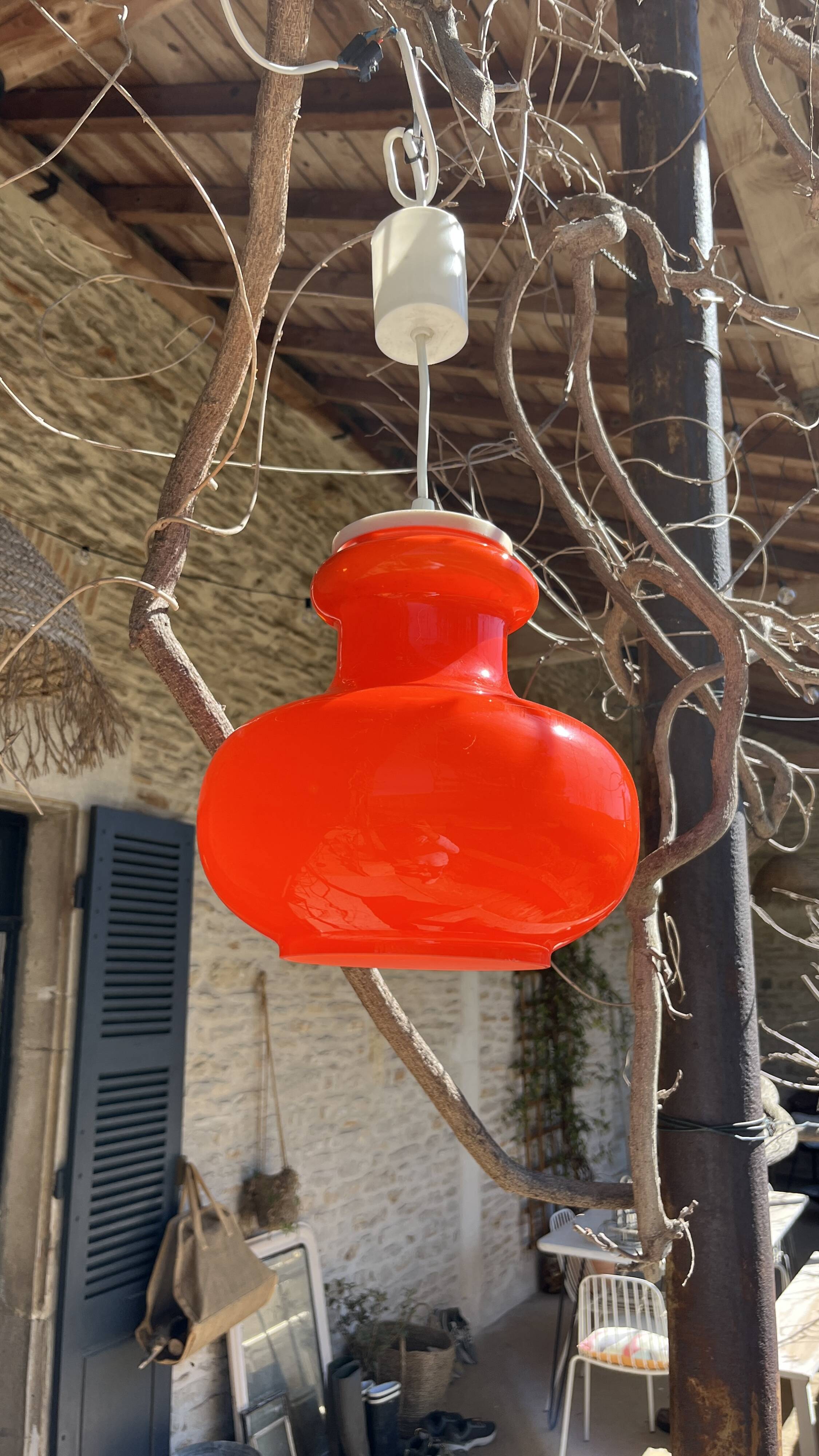 Vintage pendant light