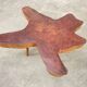 1960s coffee table in redwood