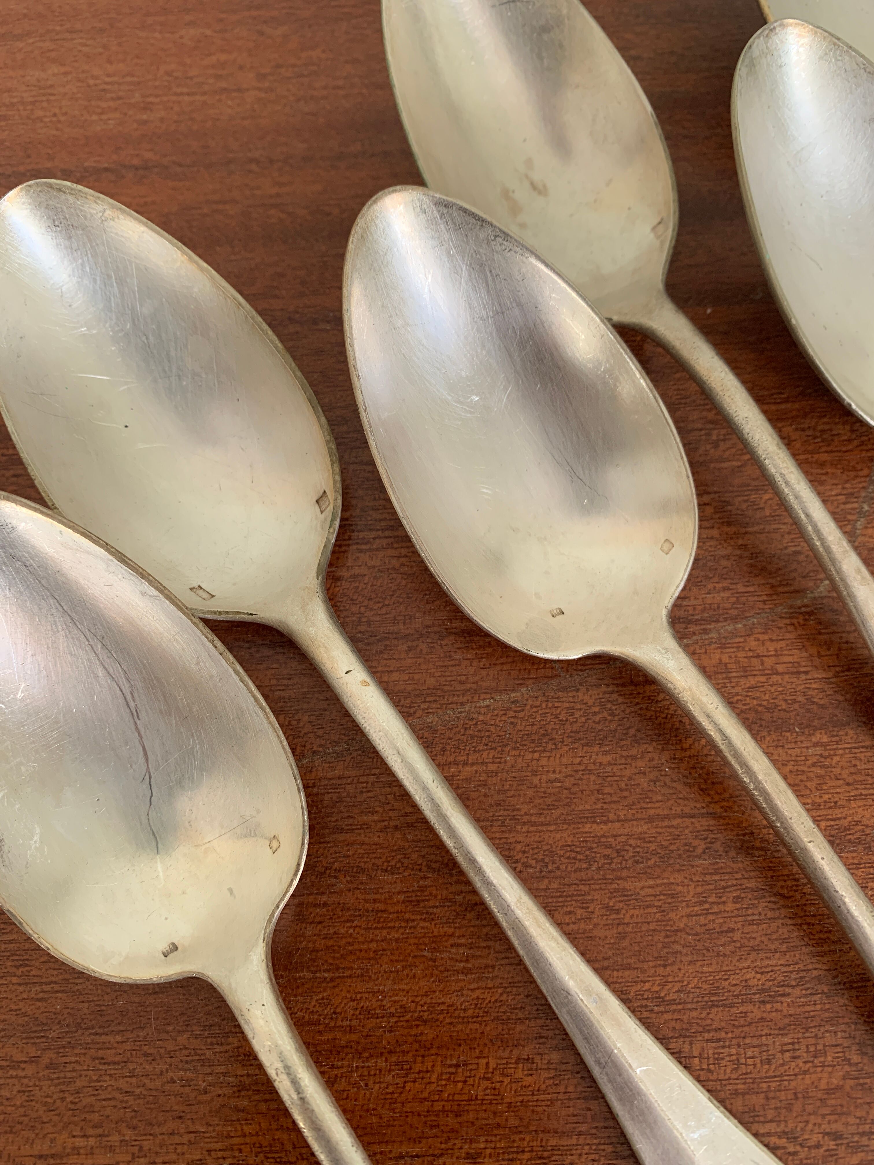 6 cuillères Christofle