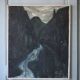 The Valley - Expressionist Oil, Fukuoka, 1950s