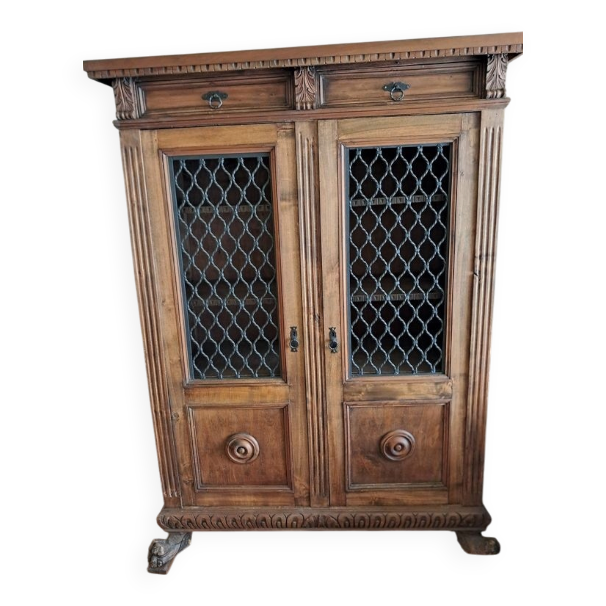 Petite armoire bibliothèque