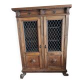 Small bookshelf cabinet
