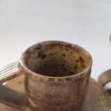 Set of 4 Puisaye stoneware coffee cups