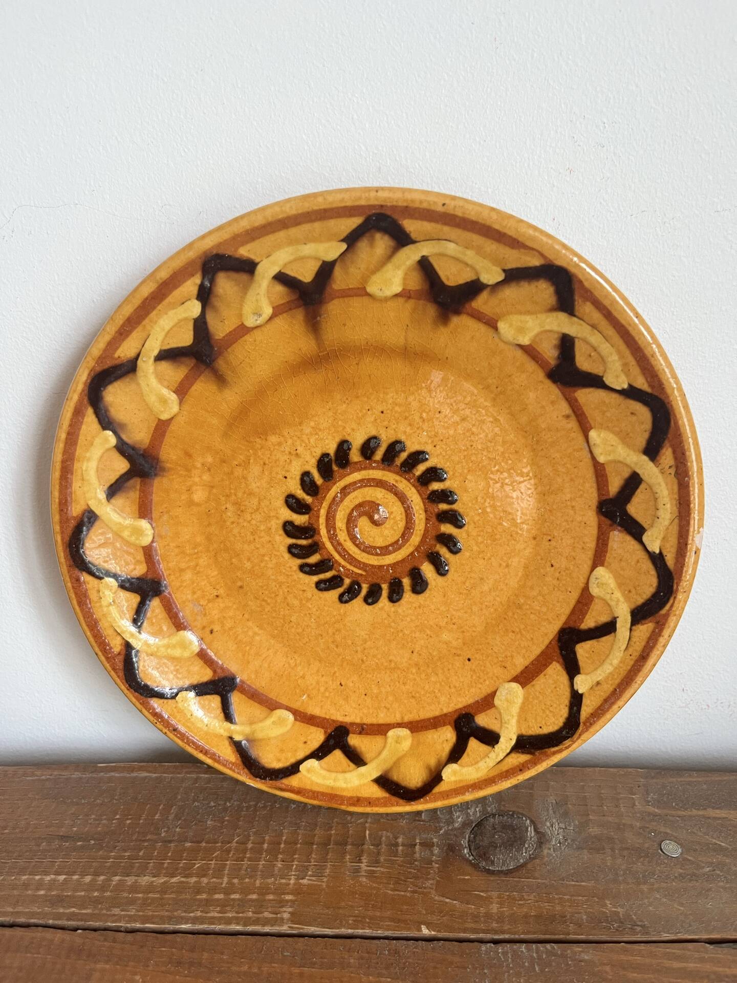 Dessert plate Vallauris