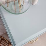 Blue vintage chest of drawers