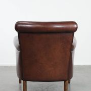 Luxury Sheep Leather Armchair with a Timeless Look