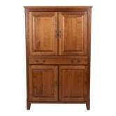 Solid wood TV cabinet