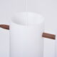 Swedish Mid-Century Modern pendant lamp model 538 by Uno & Östen Kristiansson for Luxus