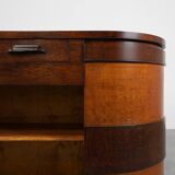 Ensemble of 2 Art Deco Counters and 1 cabinet attr. to De Coene, Belgium,19