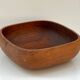 Large vintage teak salad bowl or centrepiece, 1960s design.