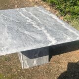 Vintage 70s marble coffee table