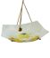 Loys Luca Charles Ranc Art Deco glass pendant light