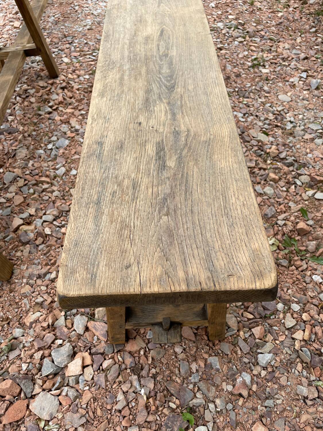 Oak benches