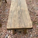 Oak benches
