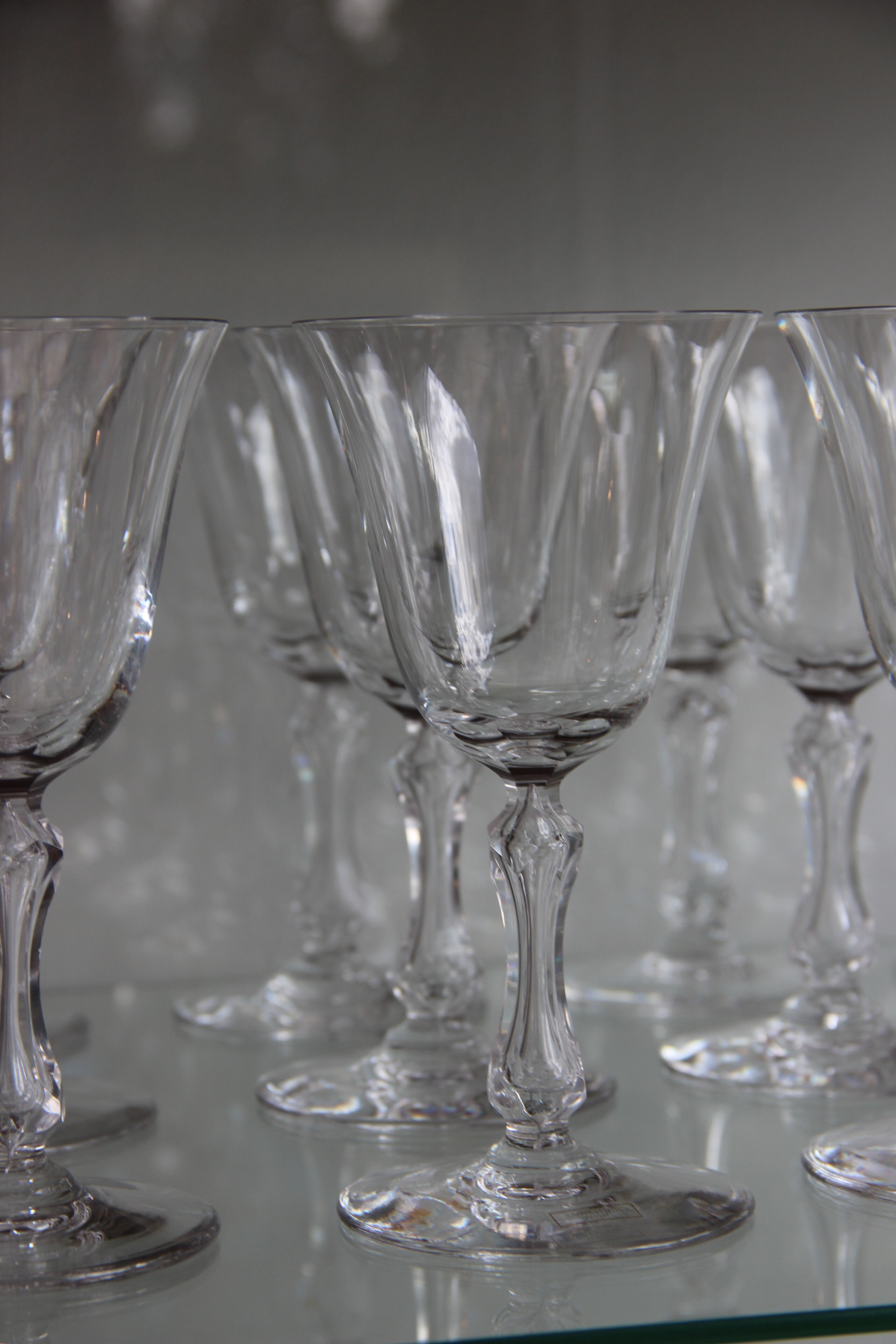 12 verres à eau modèle lozère Cristal Saint Louis