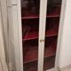 Silver library patina 2 doors on marble 147 x 81 cm