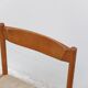 Ensemble de 6 chaises de salle à manger en chêne par Meubelatelier Vanda Watervliet, années 1960.