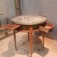 "Louis XVI style 'bouillotte' table"