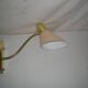 Conical wall lamp from the 50s