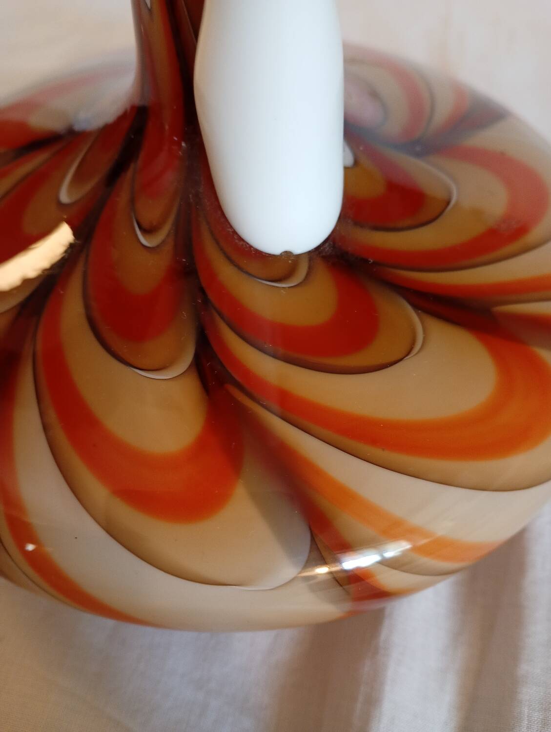 Vintage opaline vase