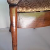 Ancient walnut mulch chair