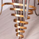 Italian Hollywood Regency Chandelier, 1970s