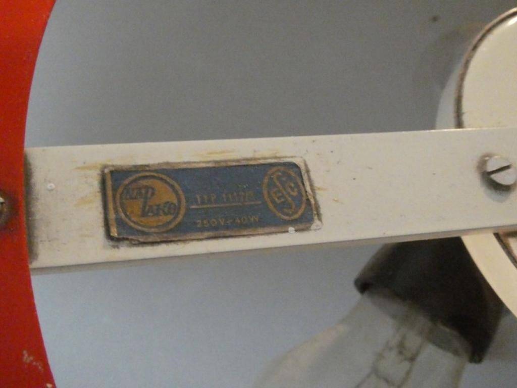 Red Hanging Lamp Model 1117 by Josef Hurka for Napako