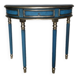 Half-moon console