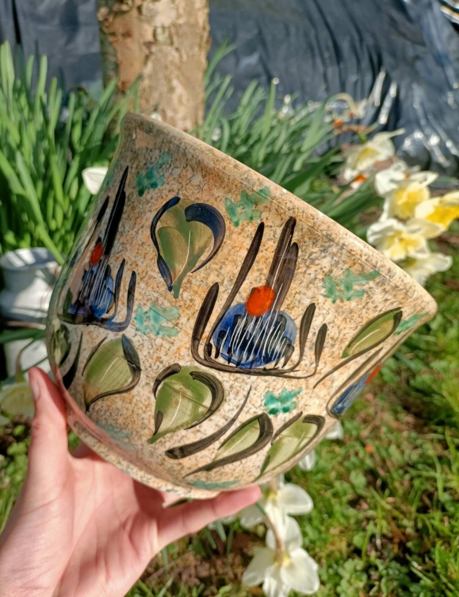 Vase / Flower pot ~ Vallauris 💐