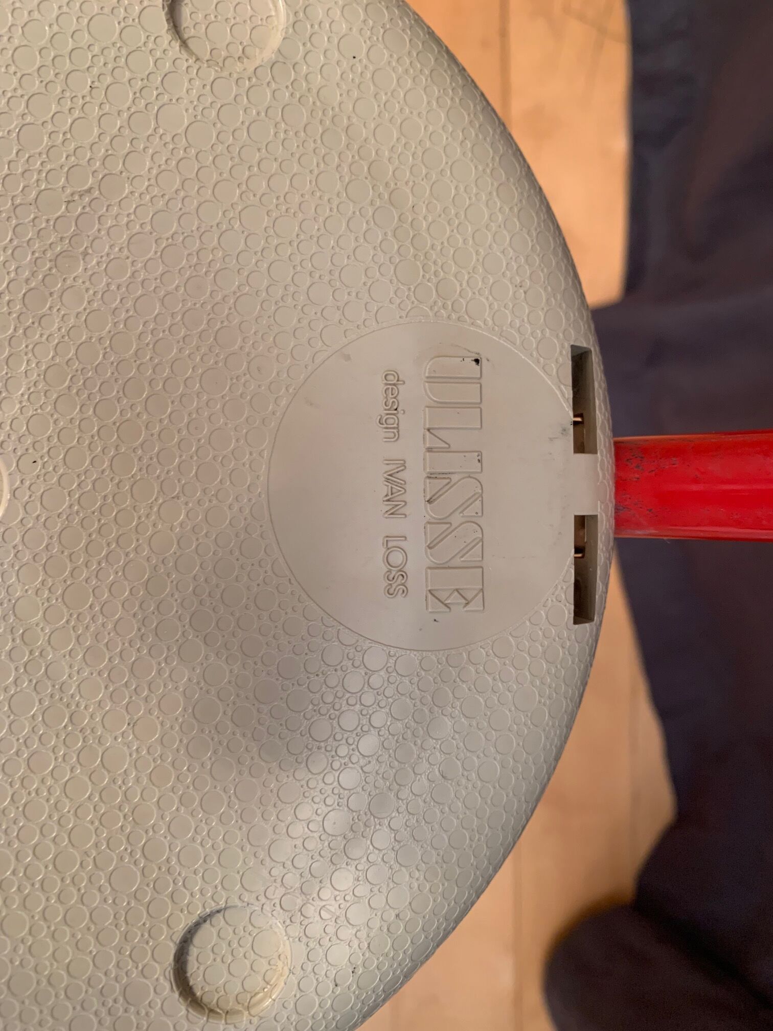 Memphis folding chair by Ivan Loss, Ulisse, Italy, 1980s