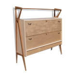 Vintage bar furniture by Louis Paolozzi for René Godfrid, 1950s