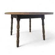 A slightly weathered Windsor wheelback dining set (7) by Oirschotse Meubelindustrie 1950s