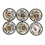 Boch La Louvière patterned plates