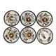 Boch La Louvière patterned plates