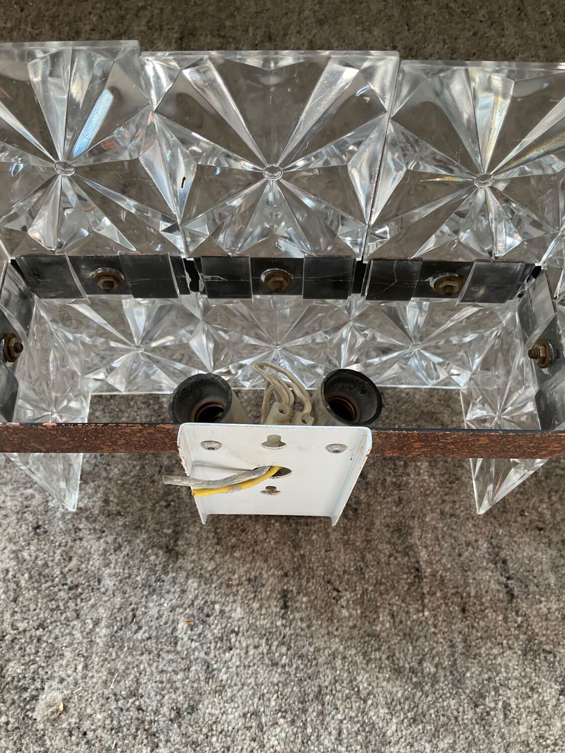 Pair of Erco wall lights from the 60s and 70s