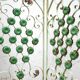 Antique art deco wrought iron screen