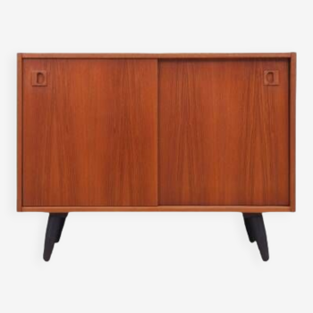 Teak cabinet, Danish design, 1970s, production: Denmark